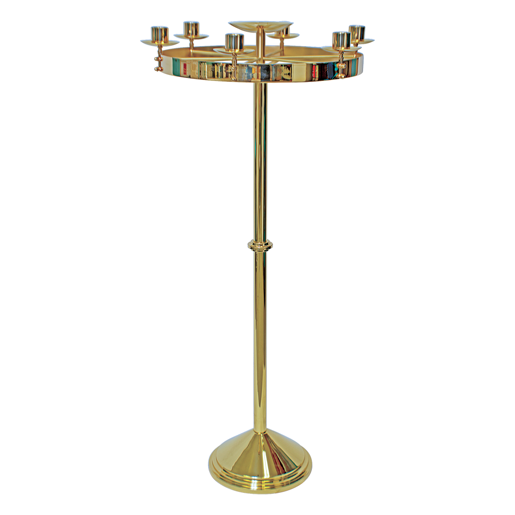 Koley's K619 two-tone brass Lenten wreath