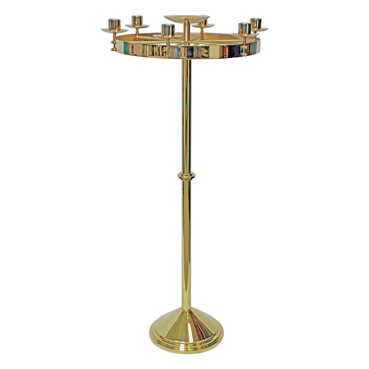 Koley's K619 two-tone brass Lenten wreath