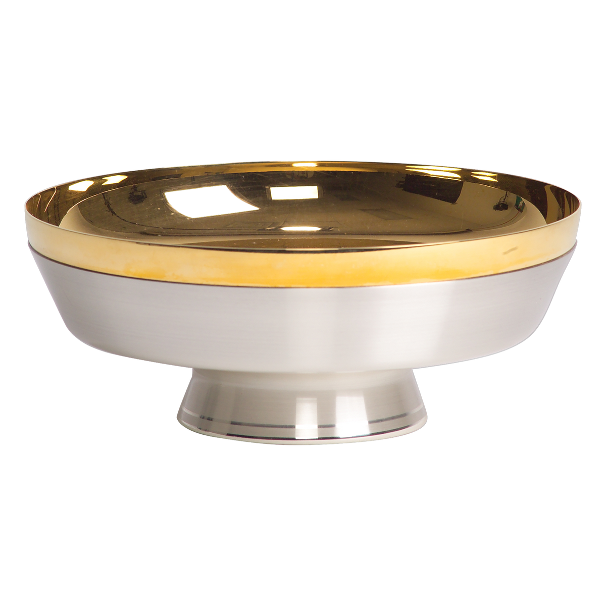 Koley's K650 gold and silver plated ciborium bowl