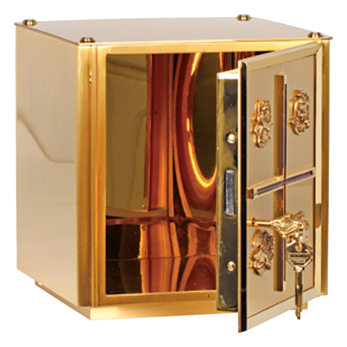 Koley's K655 two-tone gold tabernacle with Four Evangelists – alternate view 2 of 2