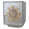 Koley's K657 oxidized silver tabernacle with gold rays