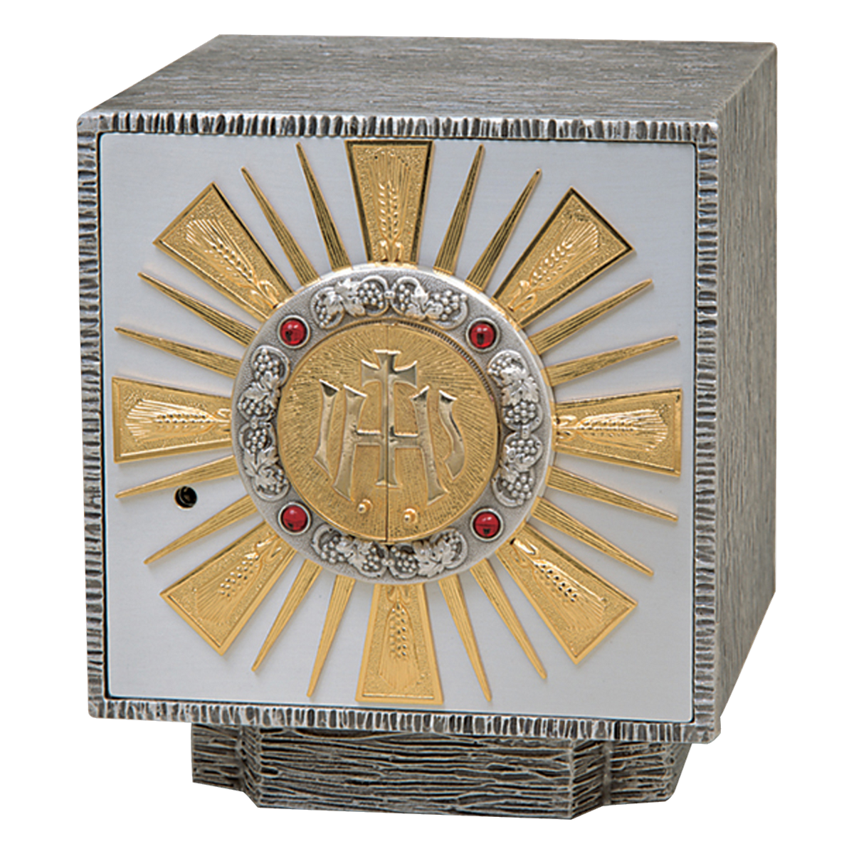 Koley's K658 oxidized silver tabernacle with gold rays