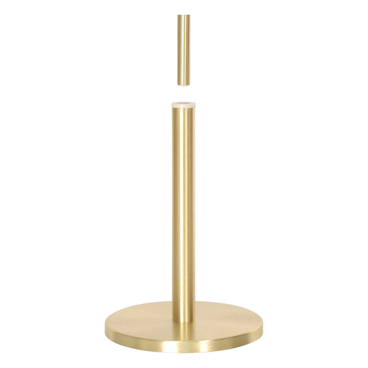 Koley's K66 satin brass crozier stand