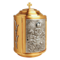 Koley's K671 gold plated tabernacle with silver accents
