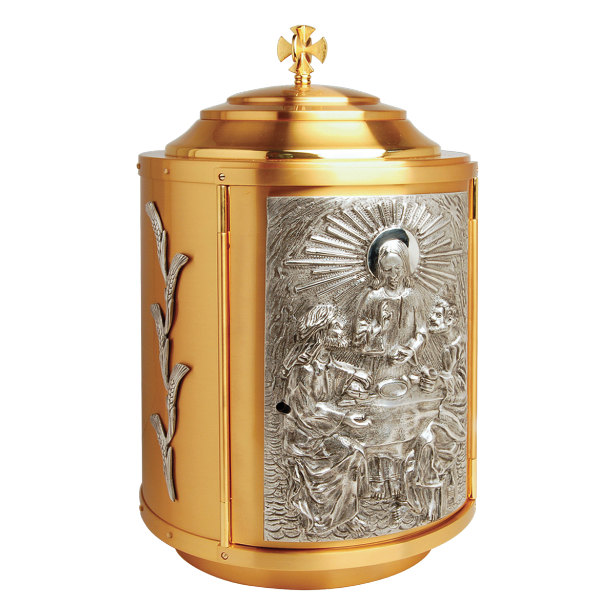 Koley's K671 gold plated tabernacle with silver accents