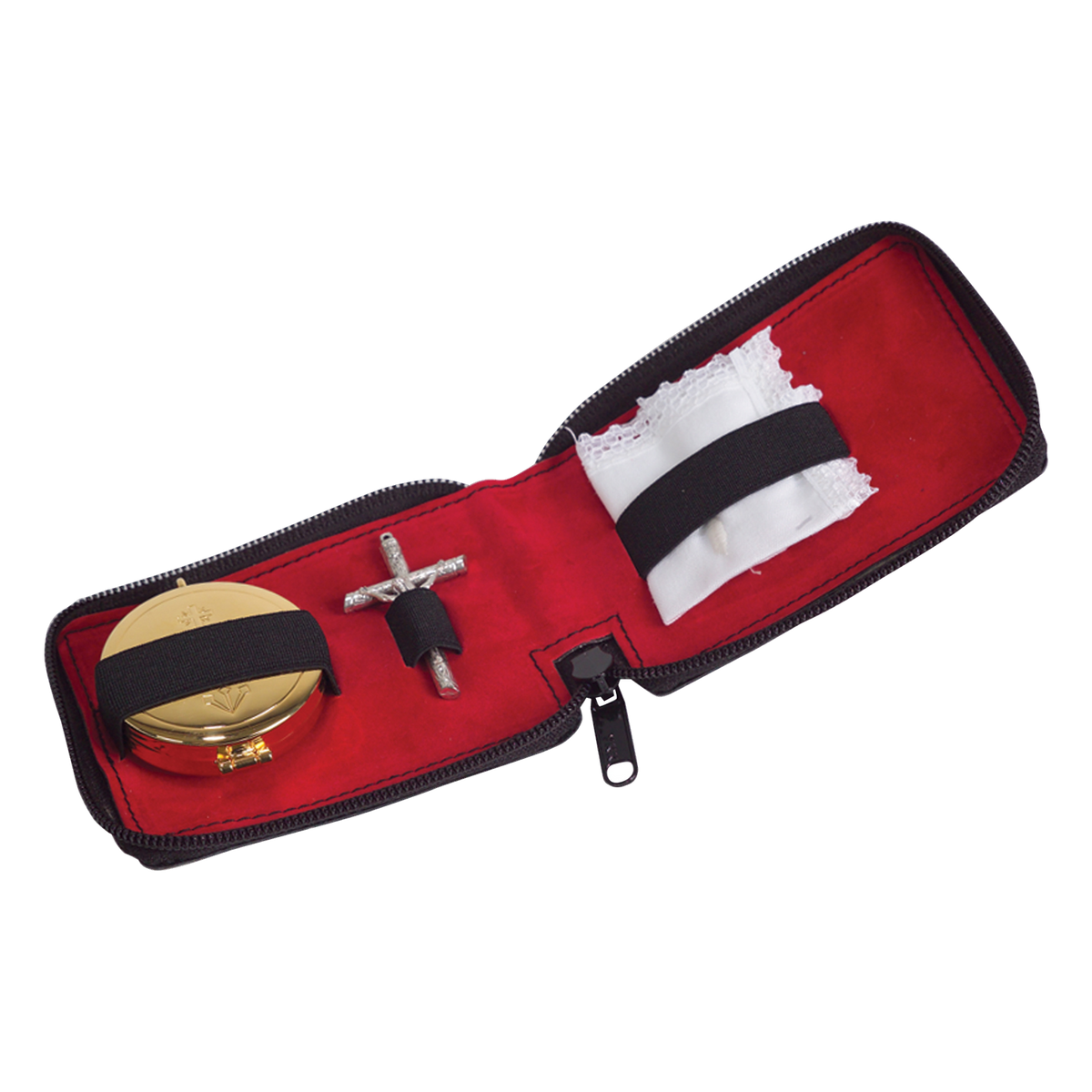 Koley's K712 sick call set in leather zipper case