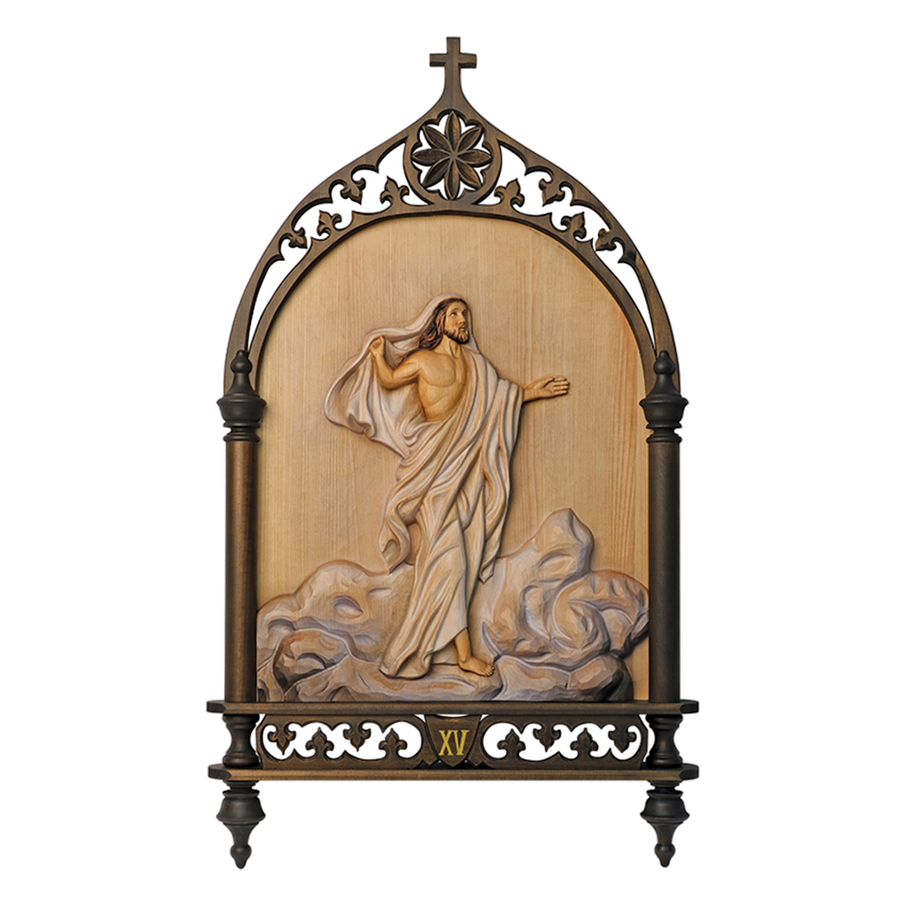 Koley's K789 Gothic hand carved Stations of the Cross – alternate view 2 of 2