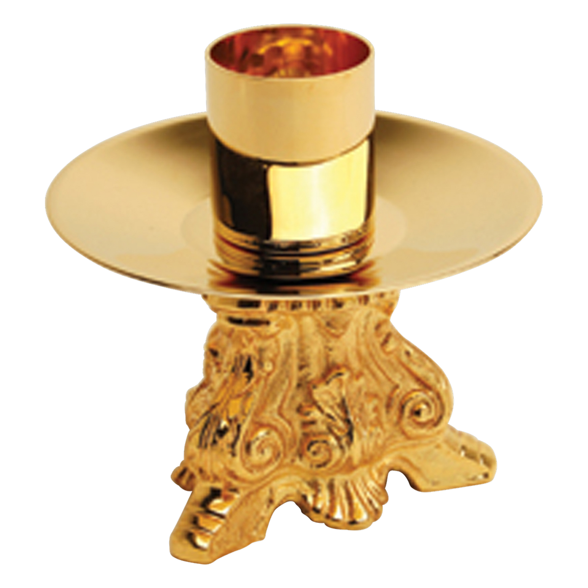 Koley's K841 24k gold plated candlestick