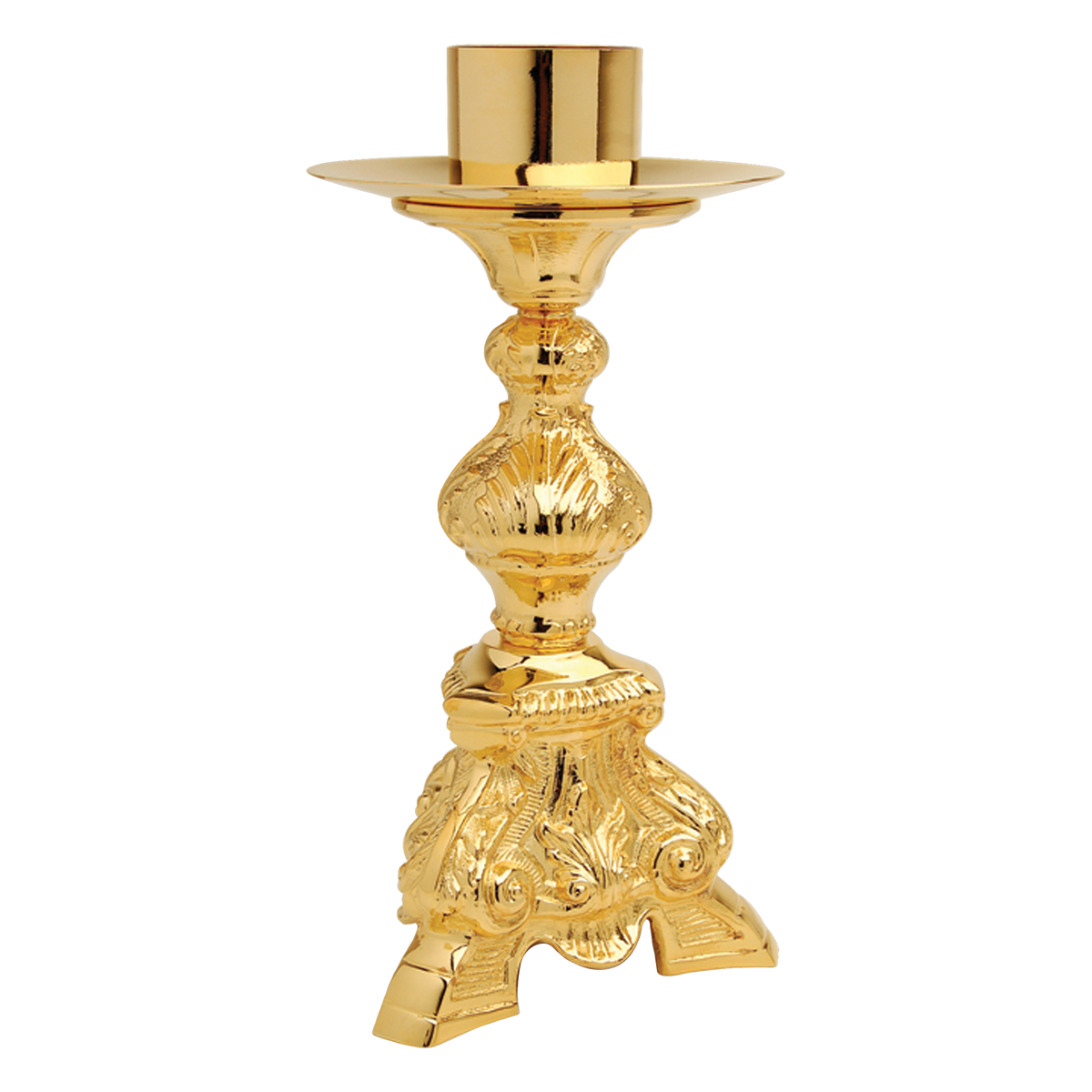 Koley's K861 24k gold plated candlestick