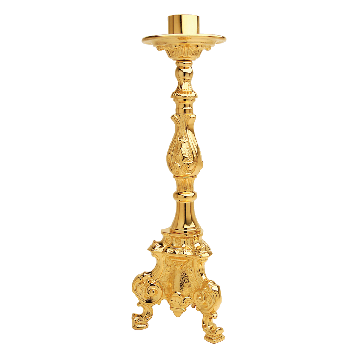 Koley's K871 24k gold plated candlestick