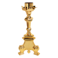 Koley's K875 gold plated paschal candle holder