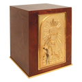 Koley's K904 wood tabernacle with gold plated door