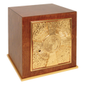 Koley's K905 wood tabernacle with gold plated door