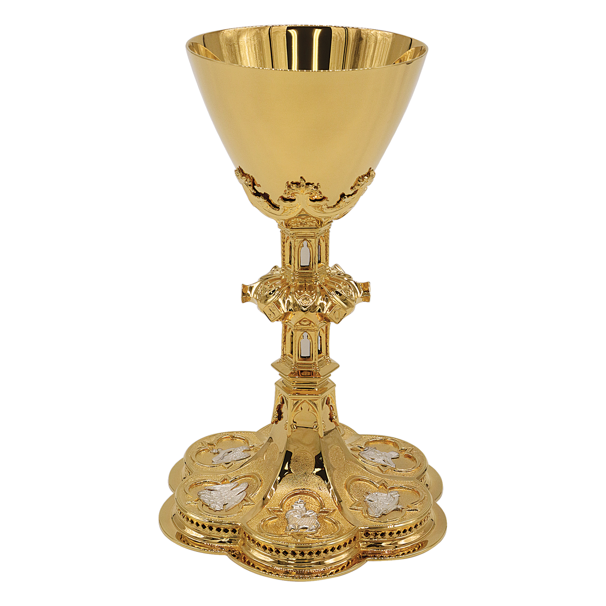Koley's K910 gold and silver plated chalice – alternate view 2 of 2