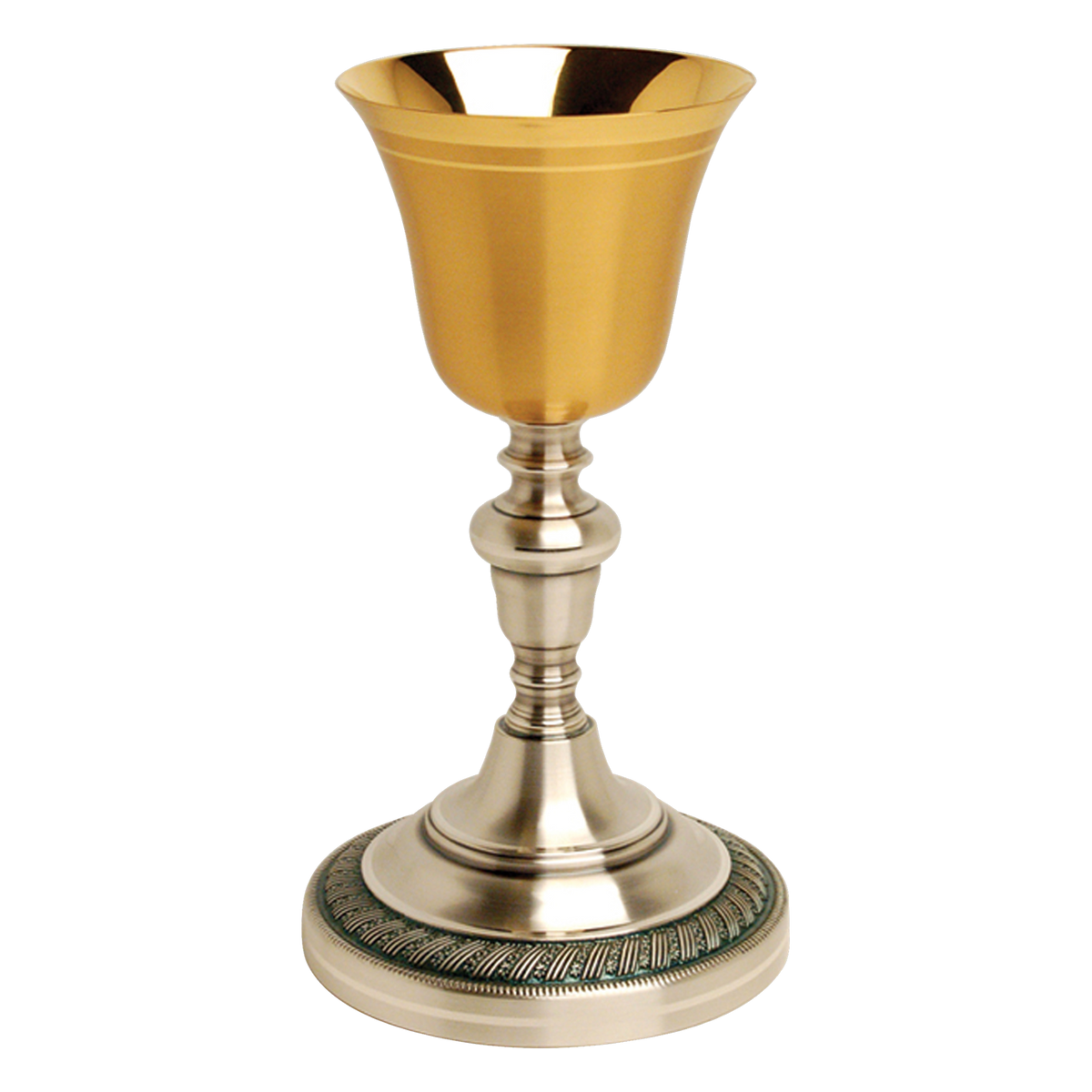 Koley's K924 gold plated and oxidized silver chalice