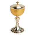 Koley's K927 gold plated and oxidized silver ciborium