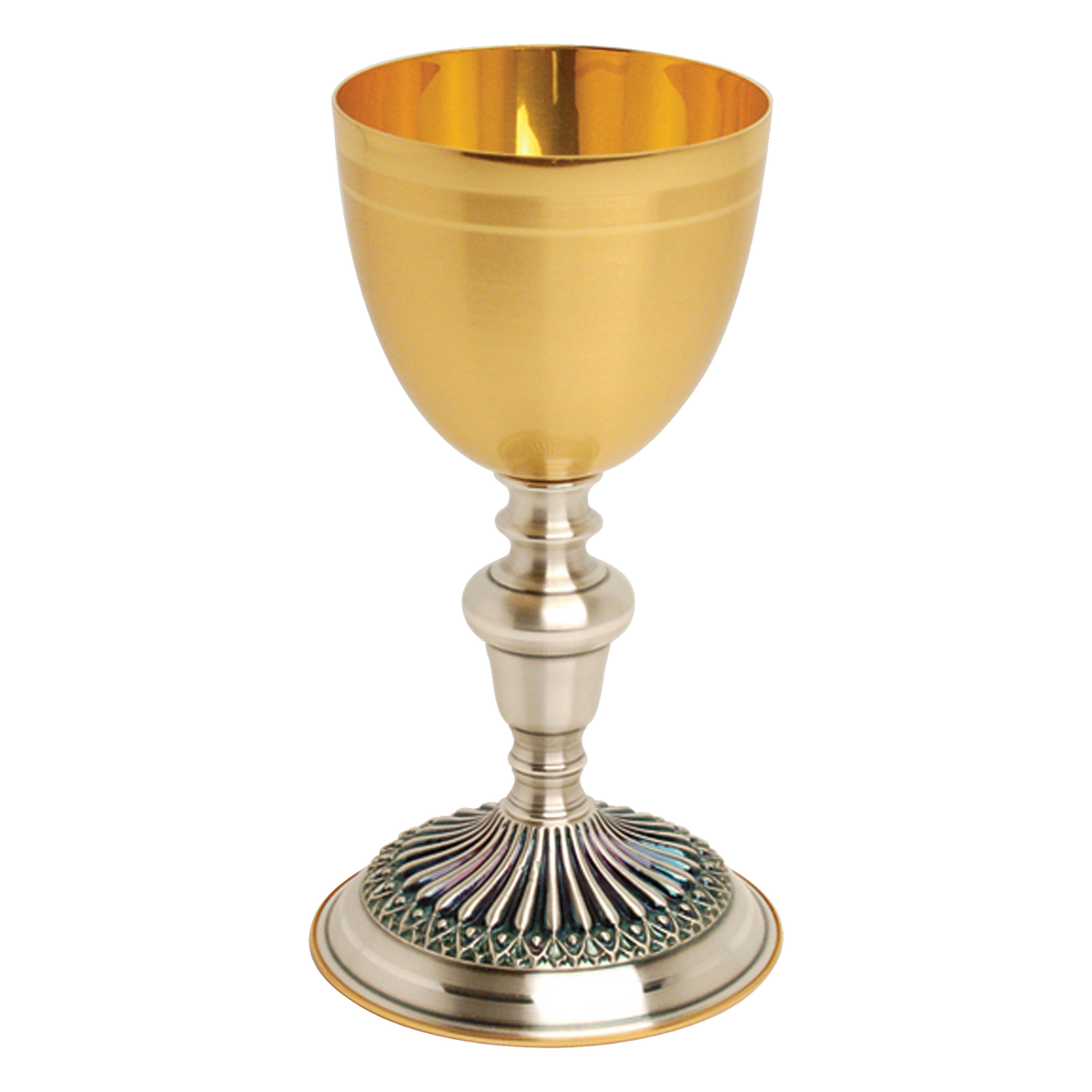 Koley's K928 gold plated and oxidized silver chalice