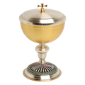 Koley's K929 gold plated and oxidized silver ciborium