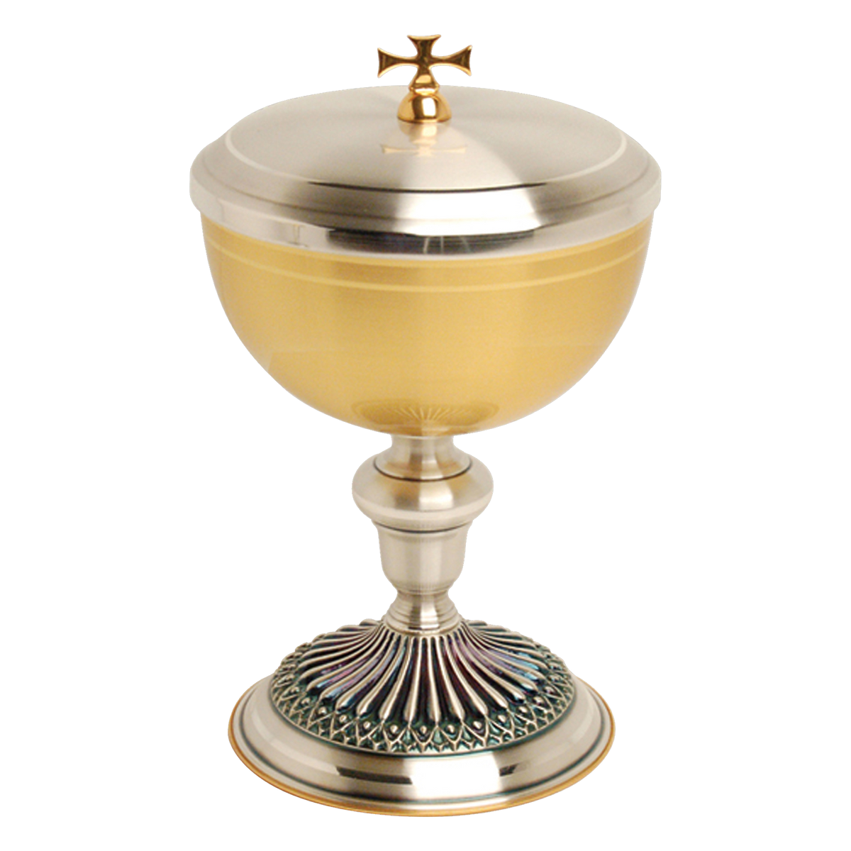 Koley's K929 gold plated and oxidized silver ciborium