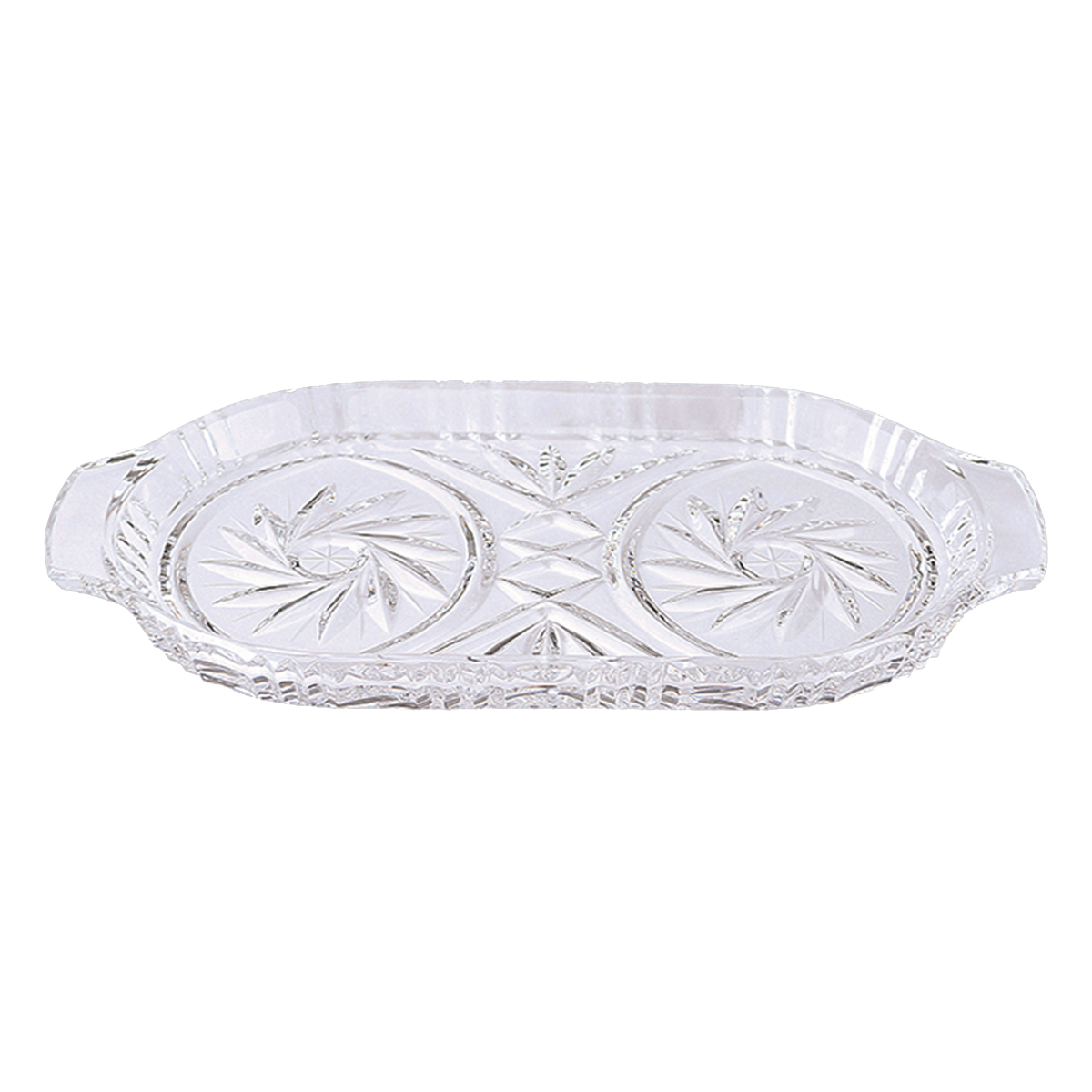 Koley's K959 oval crystal tray