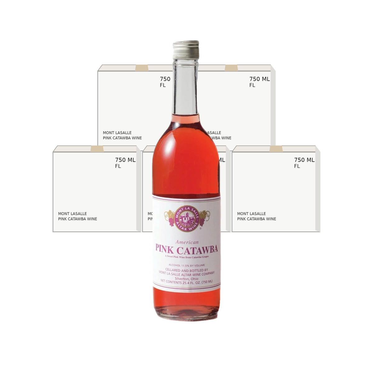 Mont La Salle pink-catawba 5 plus cases