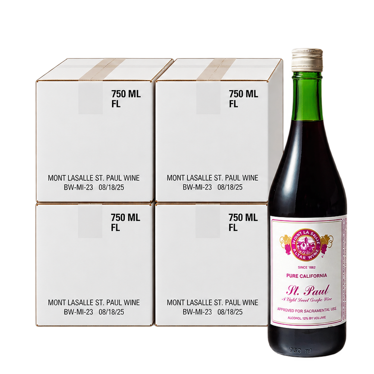 Mont La Salle St. Paul Altar Wine 1-4 cases