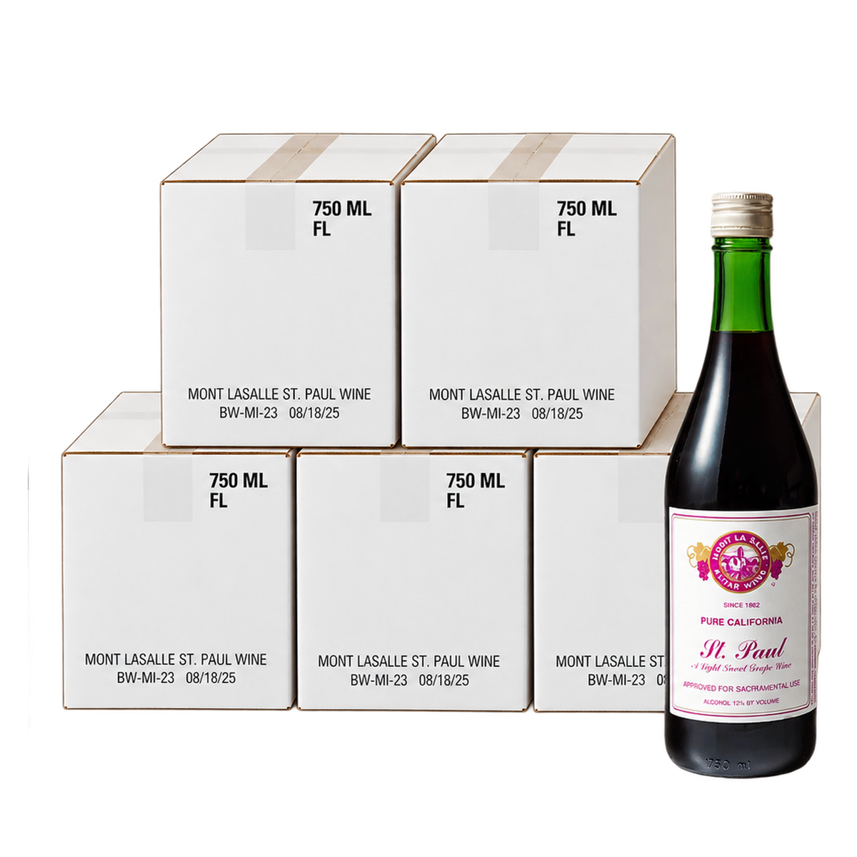 Mont La Salle St. Paul Altar Wine 5 plus cases