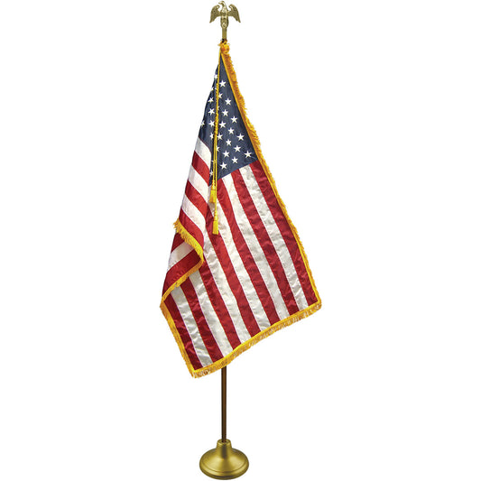 US Flag | Indoor | Oak Pole | Complete Set