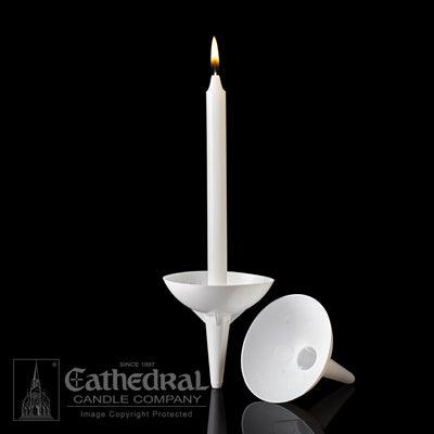 CANDLE BOBECHES (Drip Protectors) Cathedral Candle Company