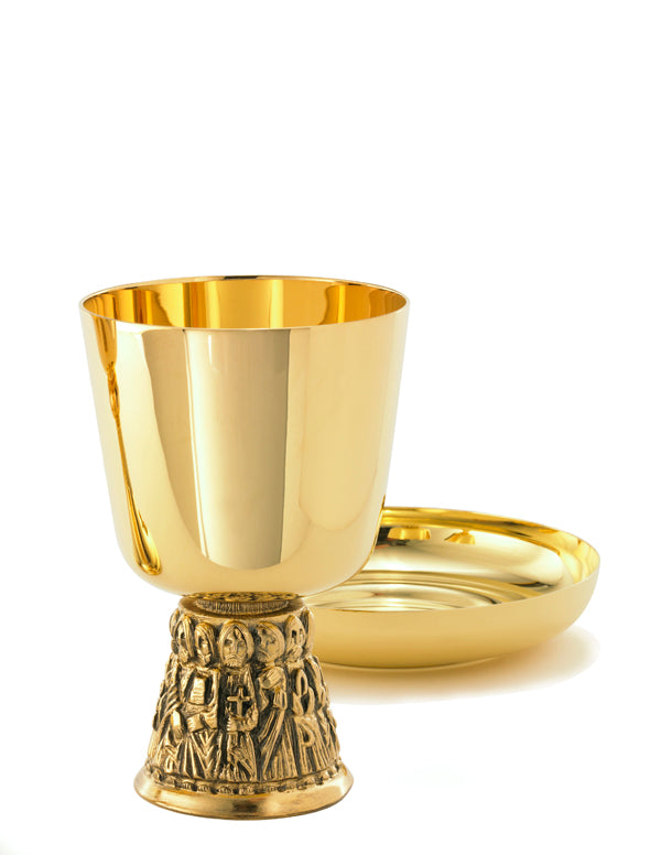 A-2504G CHALICE AND PATEN