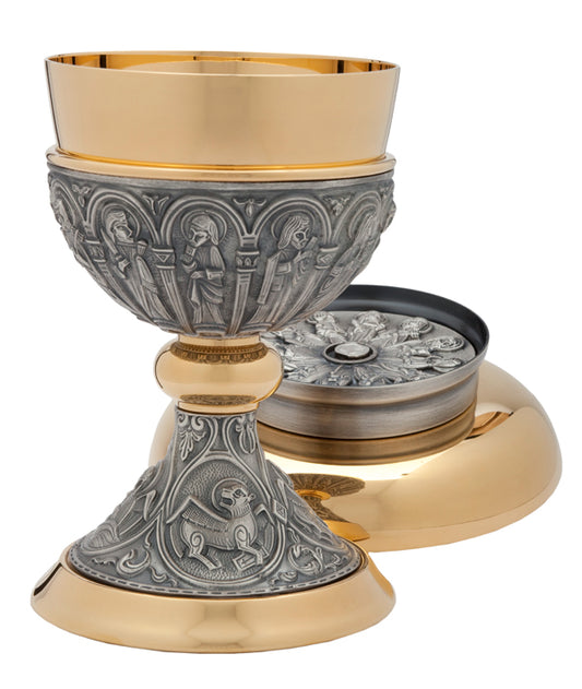 A-4133G CHALICE AND PATEN
