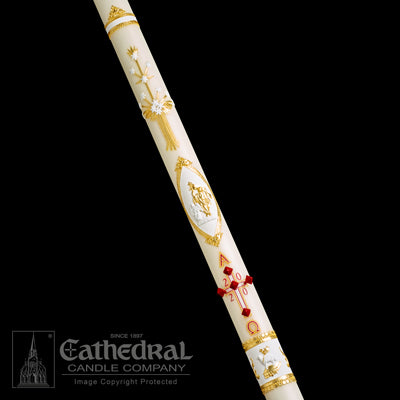 ORNAMENTED PASCHAL CANDLE