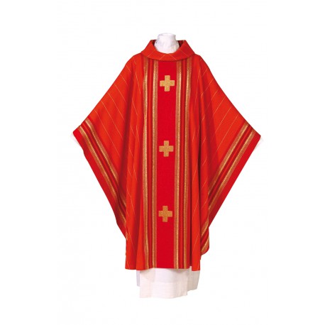 4126 CHASUBLE RED