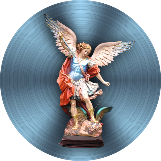 Custom Wood Carvings - St. Michael the Archangel
